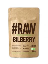 #RAW Bilberry (120 x 50mg Capsules)