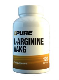Pure L-Arginine AAKG (120 x 450mg)