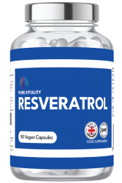 Pure Vitality: 99% Resveratrol (90 x 500mg)