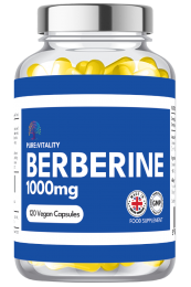 Pure:Vitality Berberine | High Strength | 120 Vegan Capsules