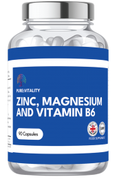 Pure:Vitality Zinc, Magnesium + B6 (90 Servings)